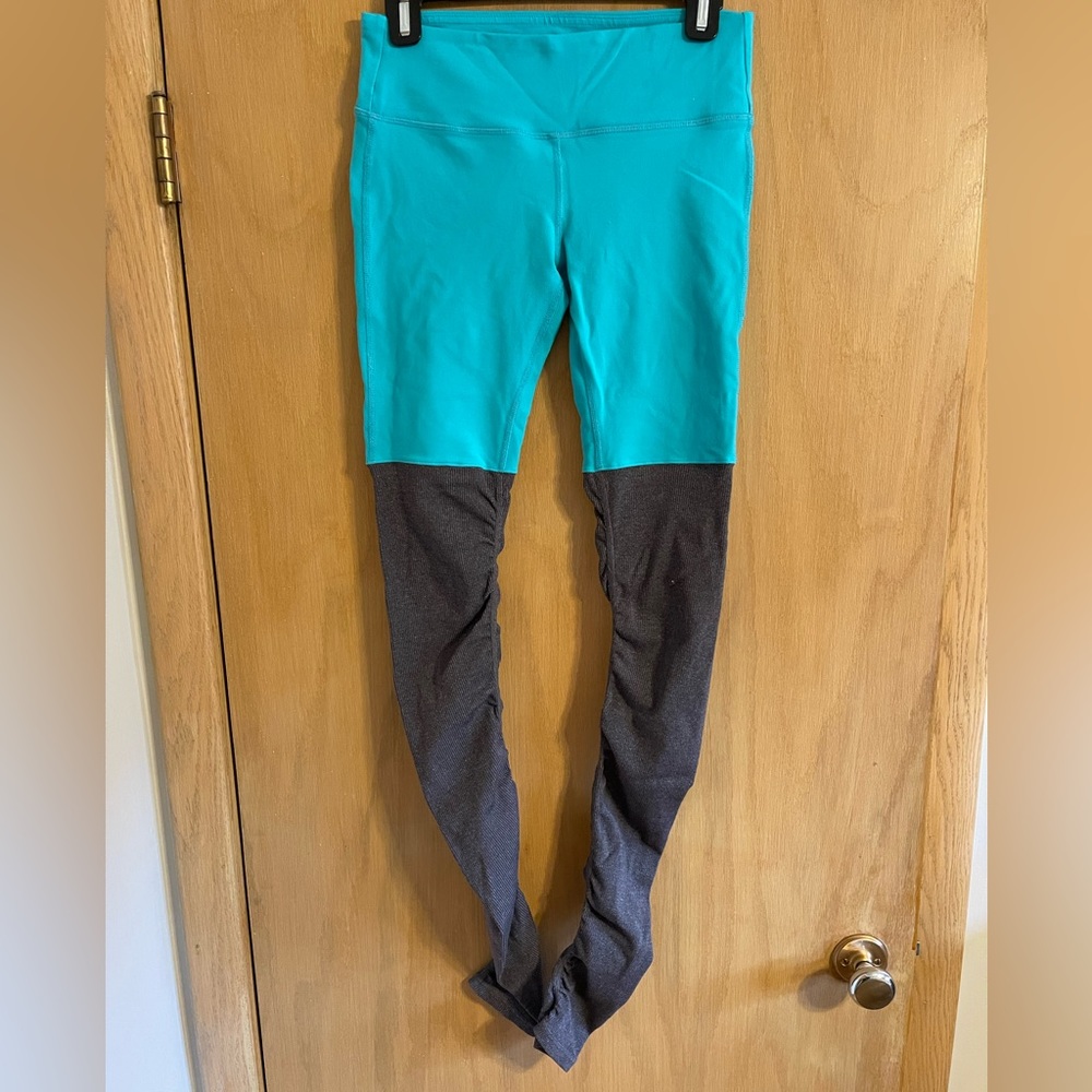 Alo Yoga Teal Goddess Legging